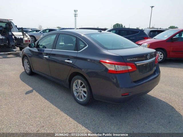 2013 Nissan Sentra 1.8 Sv მანქანა იყიდება აუქციონზე, vin: 3N1AB7AP9DL772527, აუქციონის ნომერი: 20266242