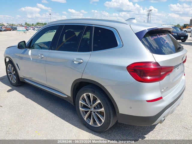 BMW X3 30i 2019 5UXTR9C54KLD96614 Image 3