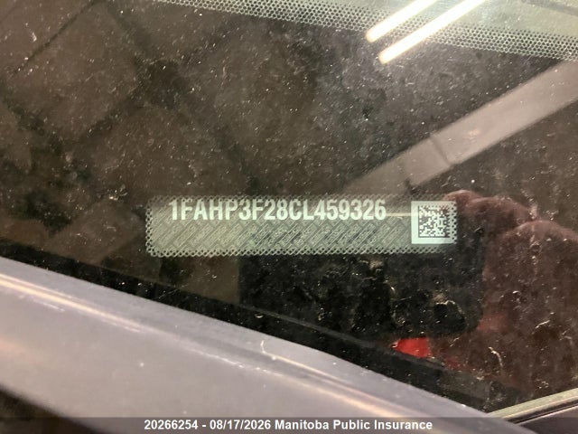 Aukcja sprzedaży 2012 Ford Focus Se, vin: 1FAHP3F28CL459326, numer aukcji: 20266254