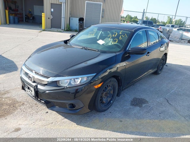 Honda Civic Lx 2017 2HGFC2F68HH020143 Image 2