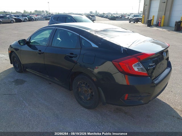 Honda Civic Lx 2017 2HGFC2F68HH020143 Image 3