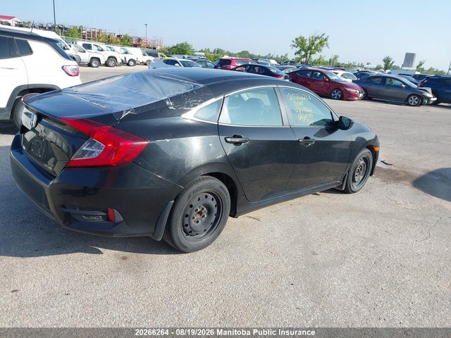 Honda Civic Lx 2017 2HGFC2F68HH020143 Image 4