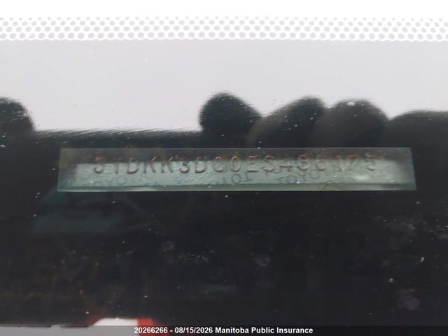 Toyota Sienna Le V6 2014 5TDKK3DC0ES486175 Image 9