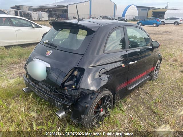 Fiat 500 ABARTH 2015 3C3CFFFH3FT620546 Image 4