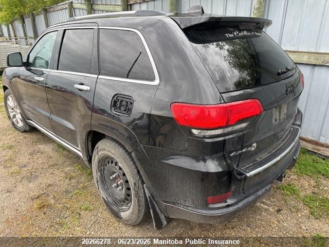 Продаж на аукціоні авто 2015 Jeep Grand Cherokee Summit, vin: 1C4RJFJT4FC651302, номер лоту: 20266278