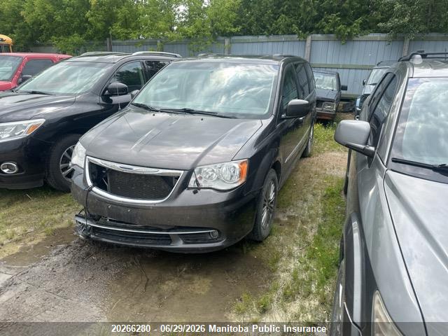 20266280 :رقم المزاد ، 2C4RC1CG9GR263682 vin ، 2016 Chrysler Town & Country Touring مزاد بيع