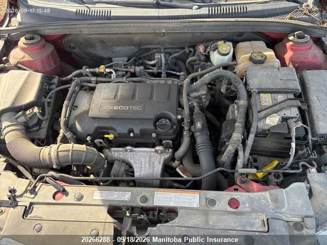 2012 Chevrolet Cruze Lt Turbo მანქანა იყიდება აუქციონზე, vin: 1G1PF5SC3C7374012, აუქციონის ნომერი: 20266288