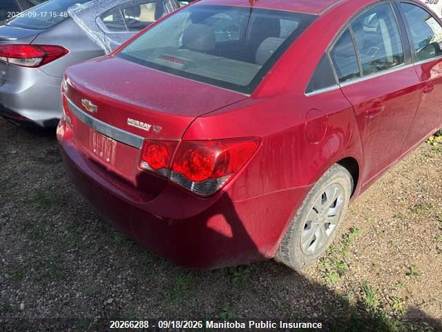 2012 Chevrolet Cruze Lt Turbo მანქანა იყიდება აუქციონზე, vin: 1G1PF5SC3C7374012, აუქციონის ნომერი: 20266288