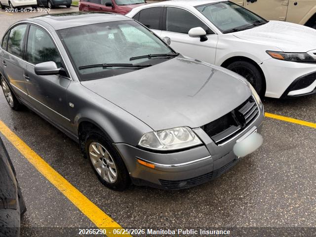 Aukcja sprzedaży 2003 Volkswagen Passat Gls, vin: WVWPD63B23P036495, numer aukcji: 20266290