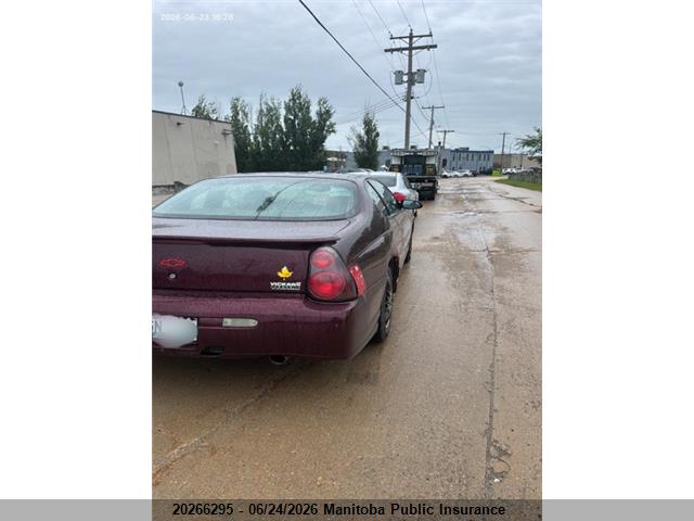 2003 Chevrolet Monte Carlo Ss მანქანა იყიდება აუქციონზე, vin: 2G1WX12K439365746, აუქციონის ნომერი: 20266295