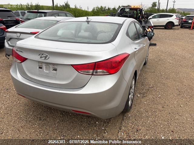 Продажа на аукционе авто 2012 Hyundai Elantra Gl, vin: 5NPDH4AE7CH068296, номер лота: 20266303