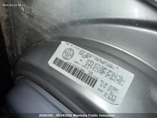 Aukcja sprzedaży 2003 Toyota Sienna Ce V6, vin: 4T3ZF19CX3U516004, numer aukcji: 20266304