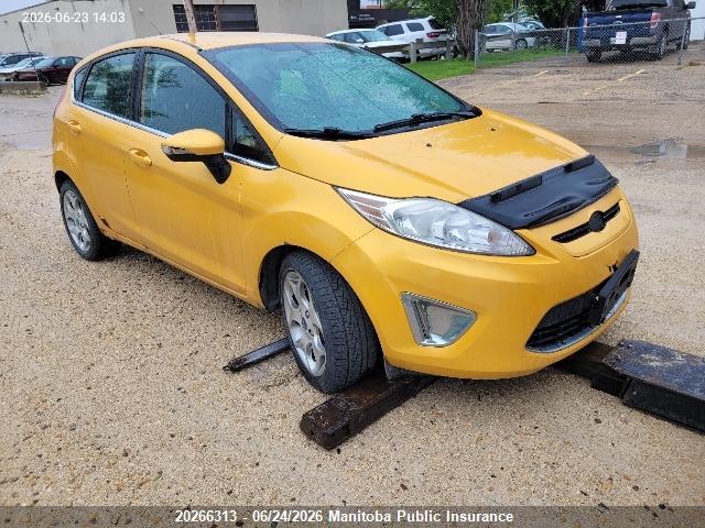 2011 Ford Fiesta Ses მანქანა იყიდება აუქციონზე, vin: 3FADP4FJ9BM218190, აუქციონის ნომერი: 20266313