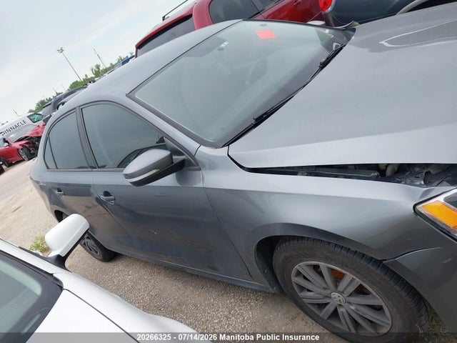 2015 Volkswagen Jetta 2.0 მანქანა იყიდება აუქციონზე, vin: 3VW2K7AJ0FM257391, აუქციონის ნომერი: 20266325