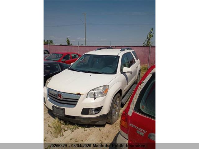 2008 Saturn Outlook Xr მანქანა იყიდება აუქციონზე, vin: 5GZEV33788J141307, აუქციონის ნომერი: 20266329