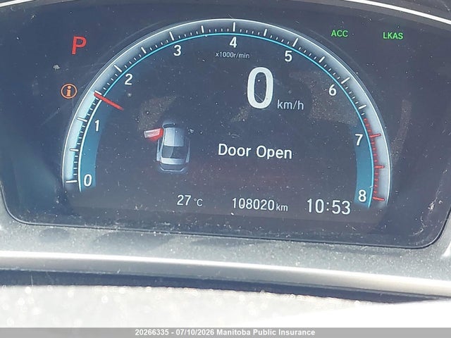 2019 Honda Civic Ex მანქანა იყიდება აუქციონზე, vin: 2HGFC2F71KH017827, აუქციონის ნომერი: 20266335