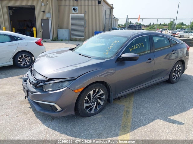 2019 Honda Civic Ex მანქანა იყიდება აუქციონზე, vin: 2HGFC2F71KH017827, აუქციონის ნომერი: 20266335