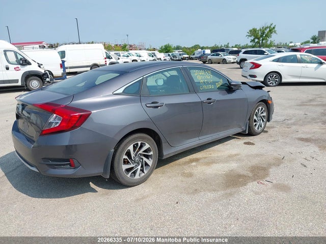 2019 Honda Civic Ex მანქანა იყიდება აუქციონზე, vin: 2HGFC2F71KH017827, აუქციონის ნომერი: 20266335