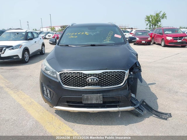 20266336 :رقم المزاد ، 5XYPKDA53HG281131 vin ، 2017 Kia Sorento Sx V6 مزاد بيع