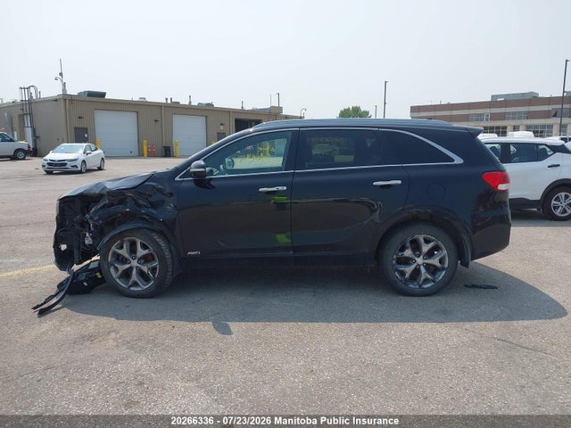 20266336 :رقم المزاد ، 5XYPKDA53HG281131 vin ، 2017 Kia Sorento Sx V6 مزاد بيع
