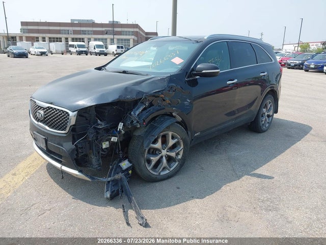 20266336 :رقم المزاد ، 5XYPKDA53HG281131 vin ، 2017 Kia Sorento Sx V6 مزاد بيع