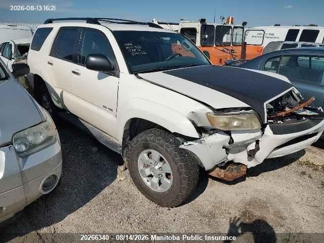 2007 Toyota 4runner Sr5 V6 მანქანა იყიდება აუქციონზე, vin: JTEBU14R770112876, აუქციონის ნომერი: 20266340