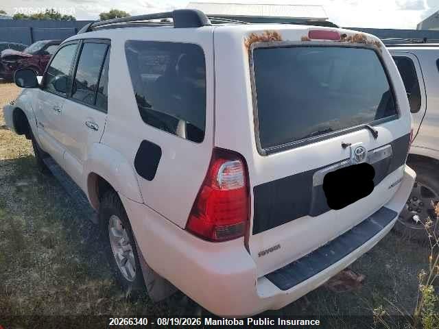 2007 Toyota 4runner Sr5 V6 მანქანა იყიდება აუქციონზე, vin: JTEBU14R770112876, აუქციონის ნომერი: 20266340