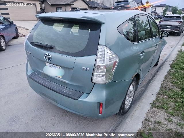 Продажа на аукционе авто 2013 Toyota Prius V, vin: JTDZN3EU5D3239313, номер лота: 20266351