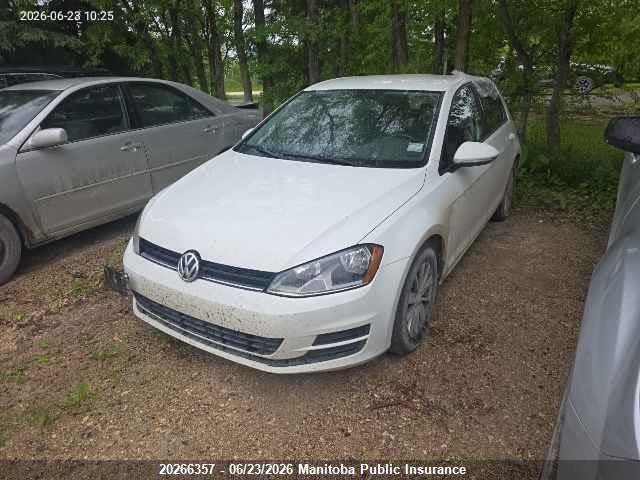 20266357 :رقم المزاد ، 3VW117AU2GM054657 vin ، 2016 Volkswagen Golf 1.8 Tsi مزاد بيع
