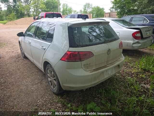 20266357 :رقم المزاد ، 3VW117AU2GM054657 vin ، 2016 Volkswagen Golf 1.8 Tsi مزاد بيع
