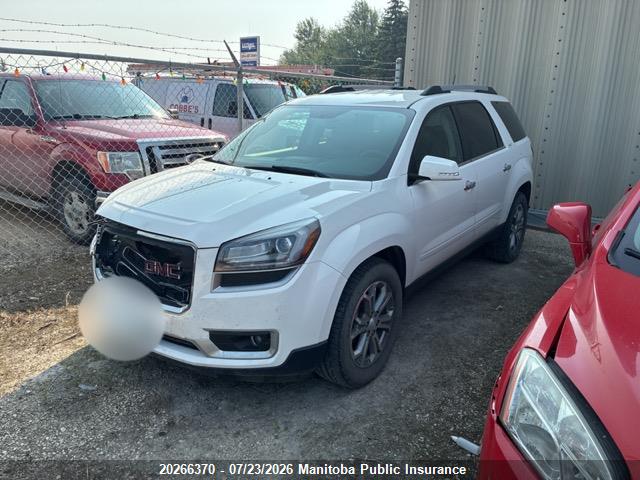 Aukcja sprzedaży 2015 Gmc Acadia Slt, vin: 1GKKVRKD9FJ157130, numer aukcji: 20266370