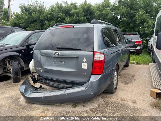 Продажа на аукционе авто 2008 Kia Sedona Lx, vin: KNDMB233X86223264, номер лота: 20266378