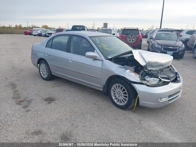 Продажа на аукционе авто 2002 Acura 1.7el, vin: 2HHES36662H001226, номер лота: 20266381