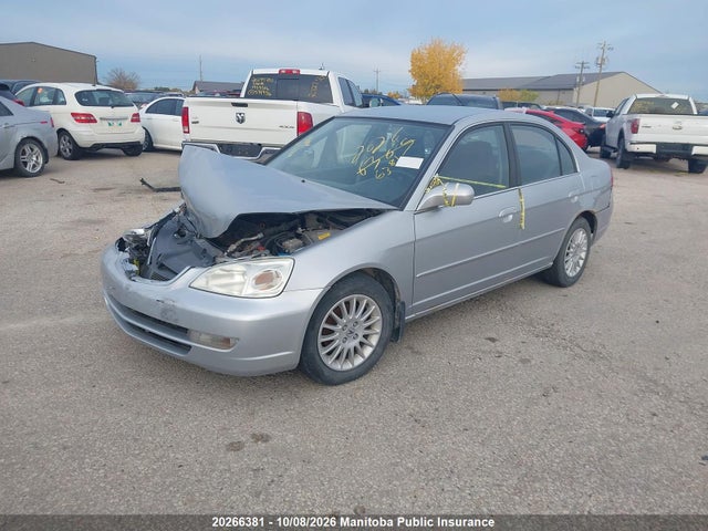 Aukcja sprzedaży 2002 Acura 1.7el, vin: 2HHES36662H001226, numer aukcji: 20266381