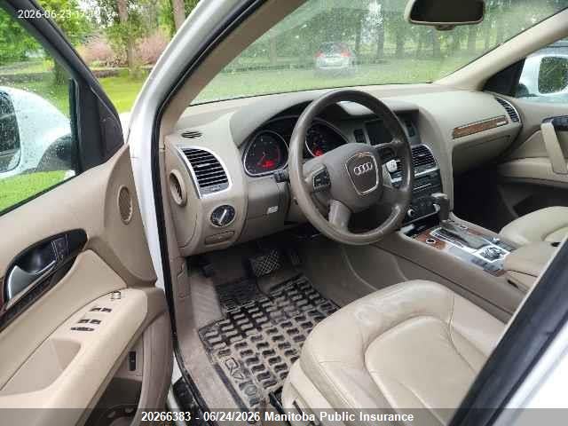 Auction sale of the 2010 Audi Q7 V6 Tdi, vin: WA1JMCFEXAD007104, lot number: 20266383
