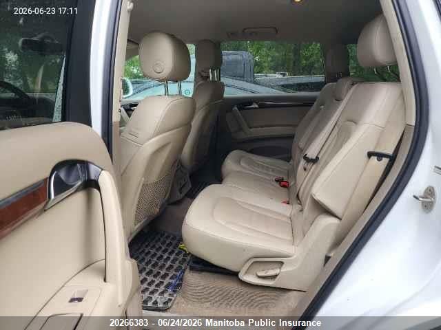 Auction sale of the 2010 Audi Q7 V6 Tdi, vin: WA1JMCFEXAD007104, lot number: 20266383