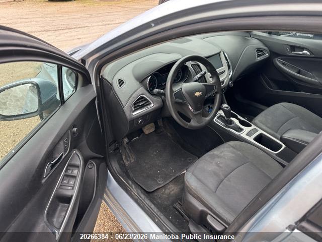 Продажа на аукционе авто 2017 Chevrolet Cruze Ls Turbo, vin: 3G1BC5SM6HS593485, номер лота: 20266384