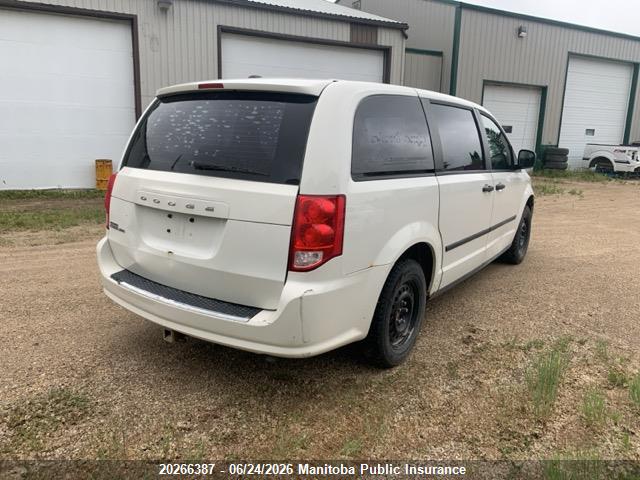 Продаж на аукціоні авто 2012 Dodge Grand Caravan Se, vin: 2C4RDGBG7CR424042, номер лоту: 20266387