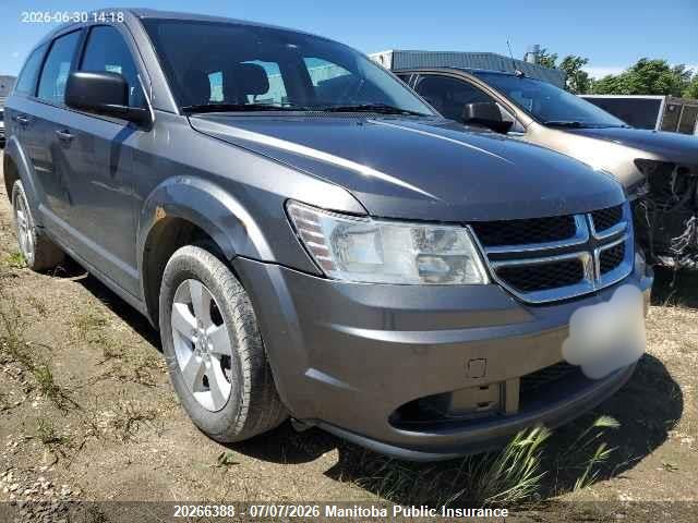 20266388 :رقم المزاد ، 3C4PDCABXDT535608 vin ، 2013 Dodge Journey Cvp مزاد بيع