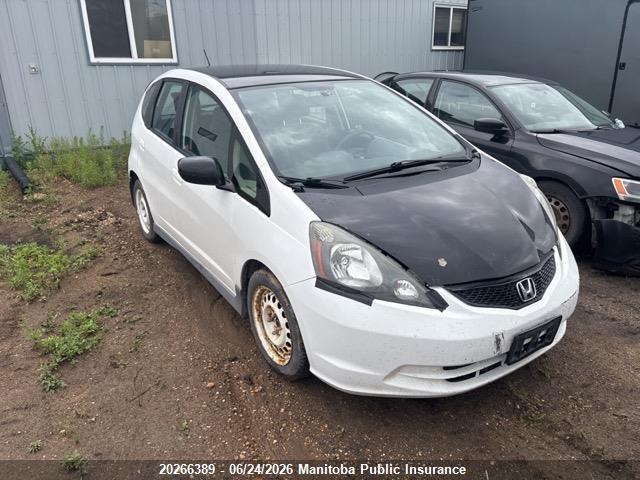20266389 :رقم المزاد ، LUCGE8H55D3004124 vin ، 2013 Honda Fit Lx مزاد بيع