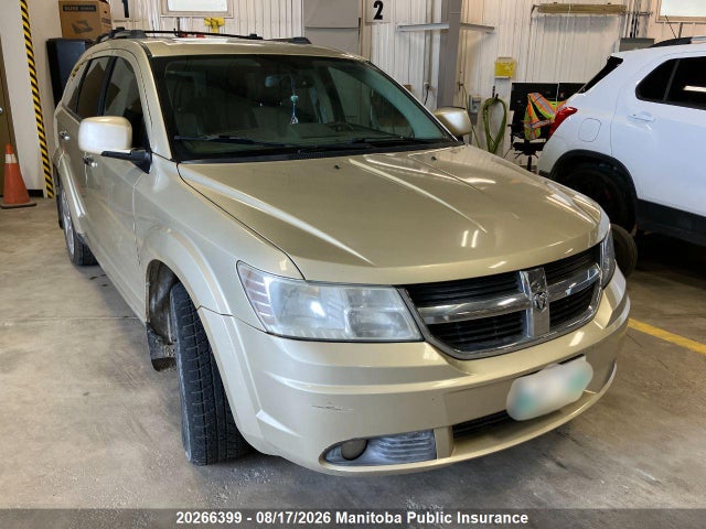 20266399 :رقم المزاد ، 3D4PH6FV9AT109657 vin ، 2010 Dodge Journey R/t مزاد بيع