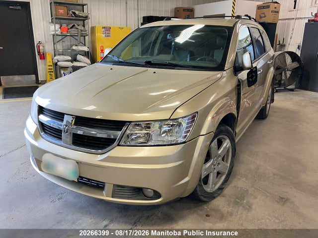 20266399 :رقم المزاد ، 3D4PH6FV9AT109657 vin ، 2010 Dodge Journey R/t مزاد بيع