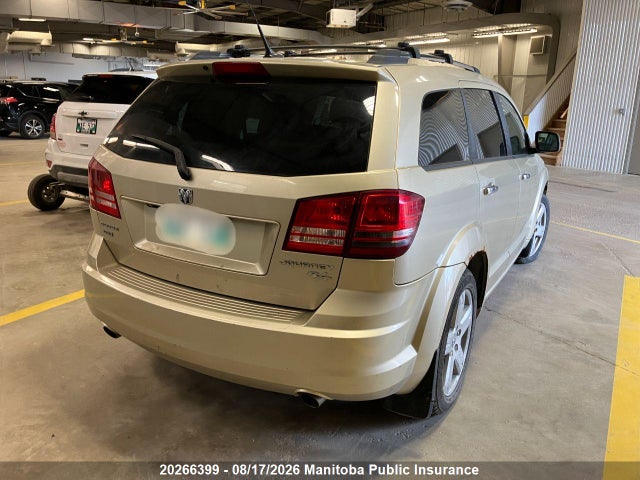 20266399 :رقم المزاد ، 3D4PH6FV9AT109657 vin ، 2010 Dodge Journey R/t مزاد بيع