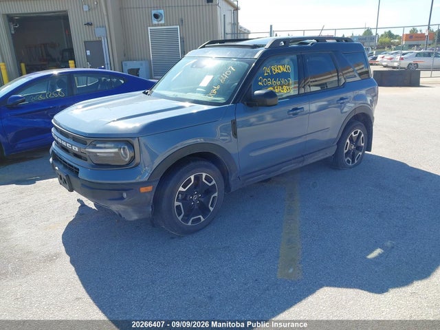 20266407 :رقم المزاد ، 3FMCR9C65RRE12835 vin ، 2024 Ford Bronco Sport Outer Banks مزاد بيع