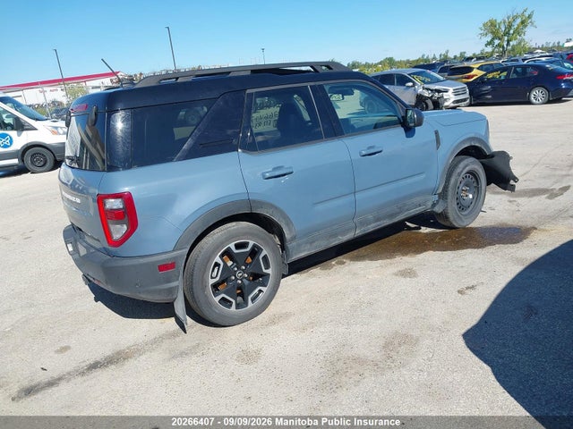 20266407 :رقم المزاد ، 3FMCR9C65RRE12835 vin ، 2024 Ford Bronco Sport Outer Banks مزاد بيع