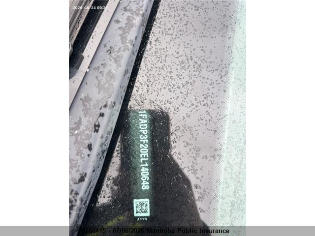 Ford FOCUS SE 2014 1FADP3F20EL140648 Image 8