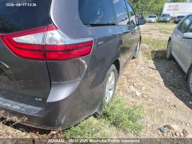 5TDKK3DC3GS744207 Toyota Sienna Le V6 Le V6