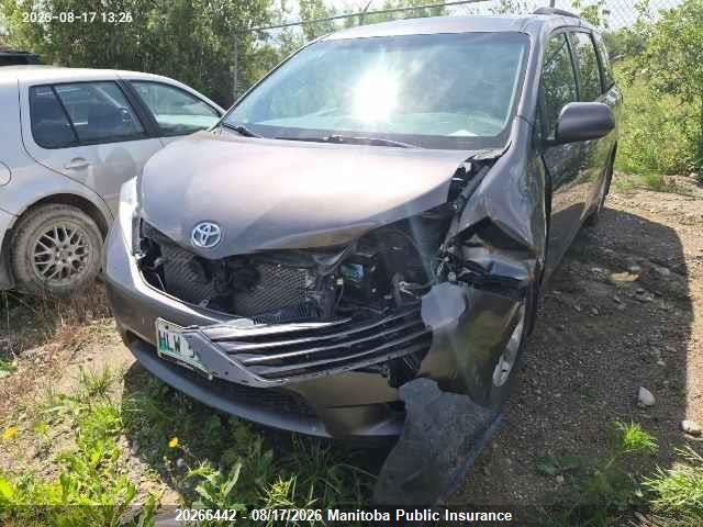 5TDKK3DC3GS744207 Toyota Sienna Le V6 Le V6