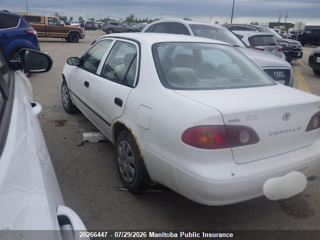 Продаж на аукціоні авто 2001 Toyota Corolla Ce, vin: 2T1BR12E71C831807, номер лоту: 20266447