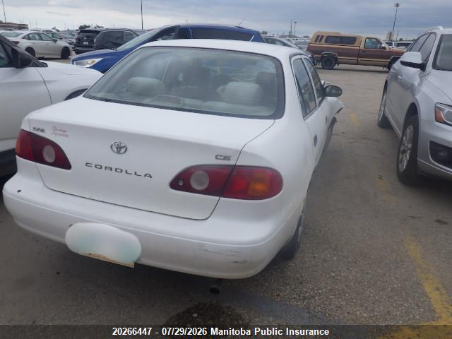 Продаж на аукціоні авто 2001 Toyota Corolla Ce, vin: 2T1BR12E71C831807, номер лоту: 20266447